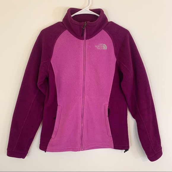 The North Face Khumbu Women’s Fleece Jacket Full Zip Purple size Small - Picture 2 of 12